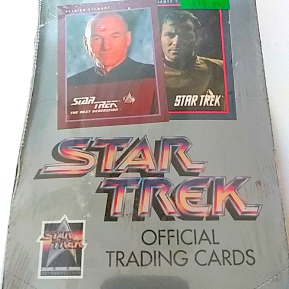 1991 Star Trek 25th Anniversary Official Trading Cards Box 36 Packs SEALED
